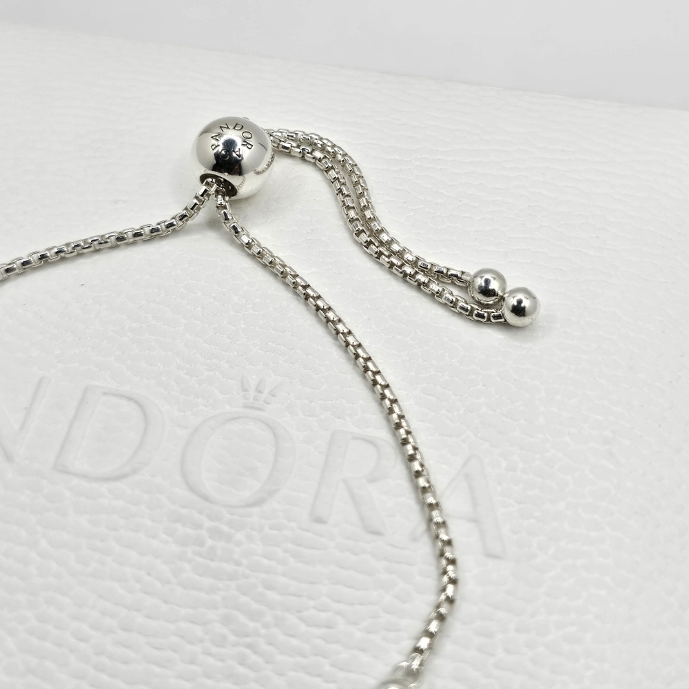 🎁Authentic Pandora TENNIS BRACELET - Picture 4 of 6